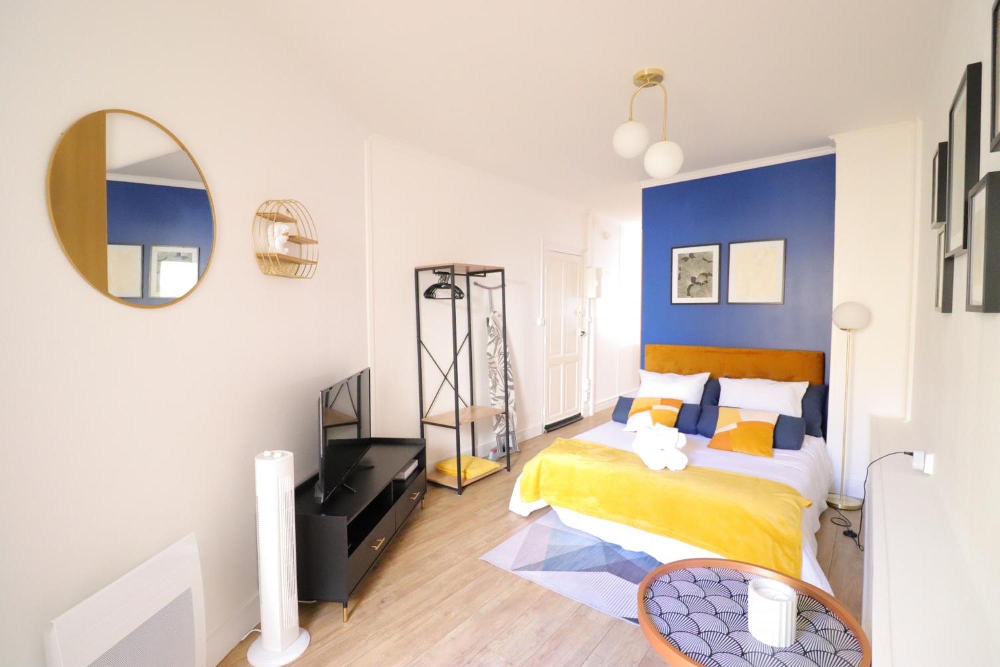 Le Neo - Studio Chic Avec Sa Cour Privative Et Fibre 베르주라크 객실 사진
