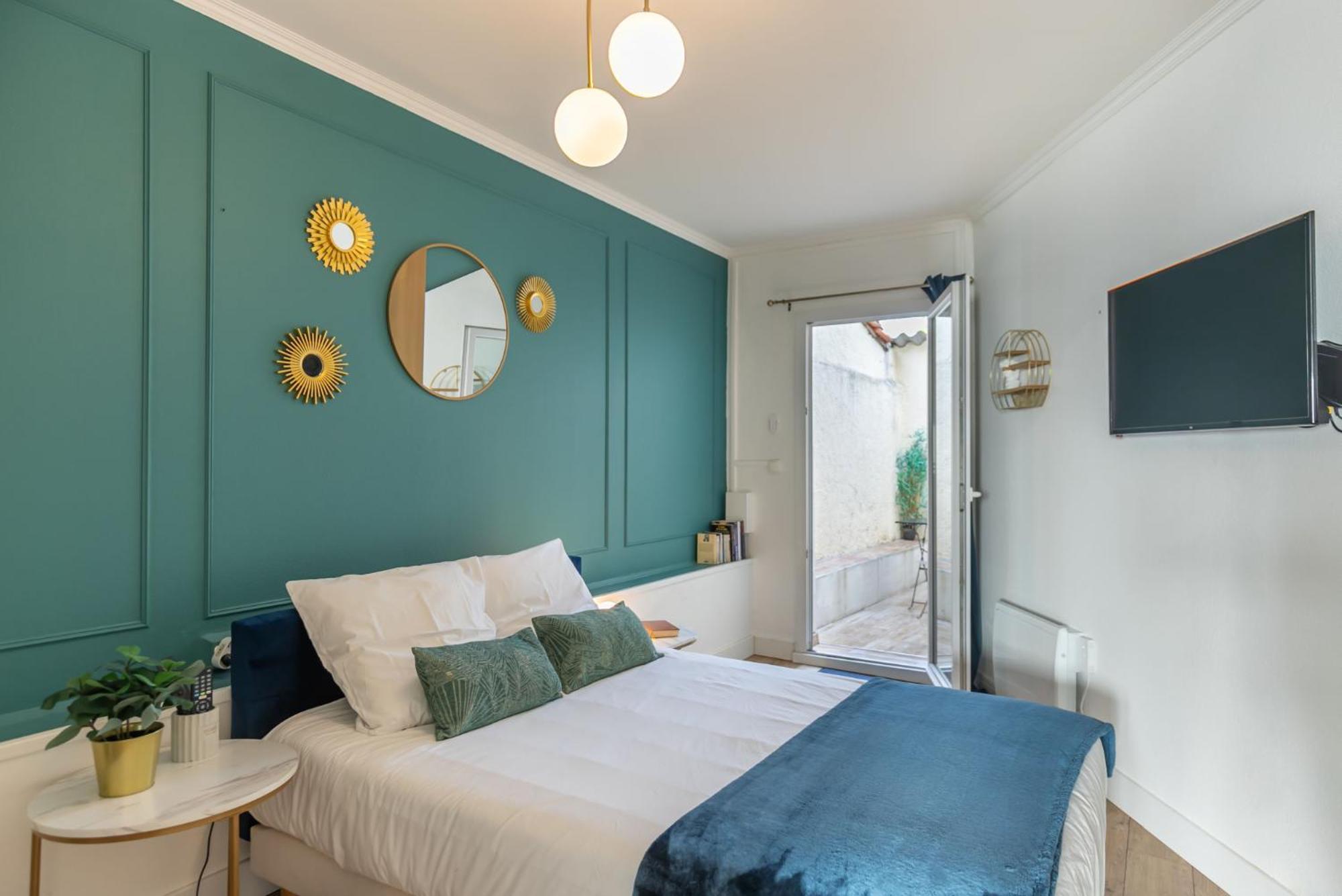 Le Neo - Studio Chic Avec Sa Cour Privative Et Fibre 베르주라크 외부 사진